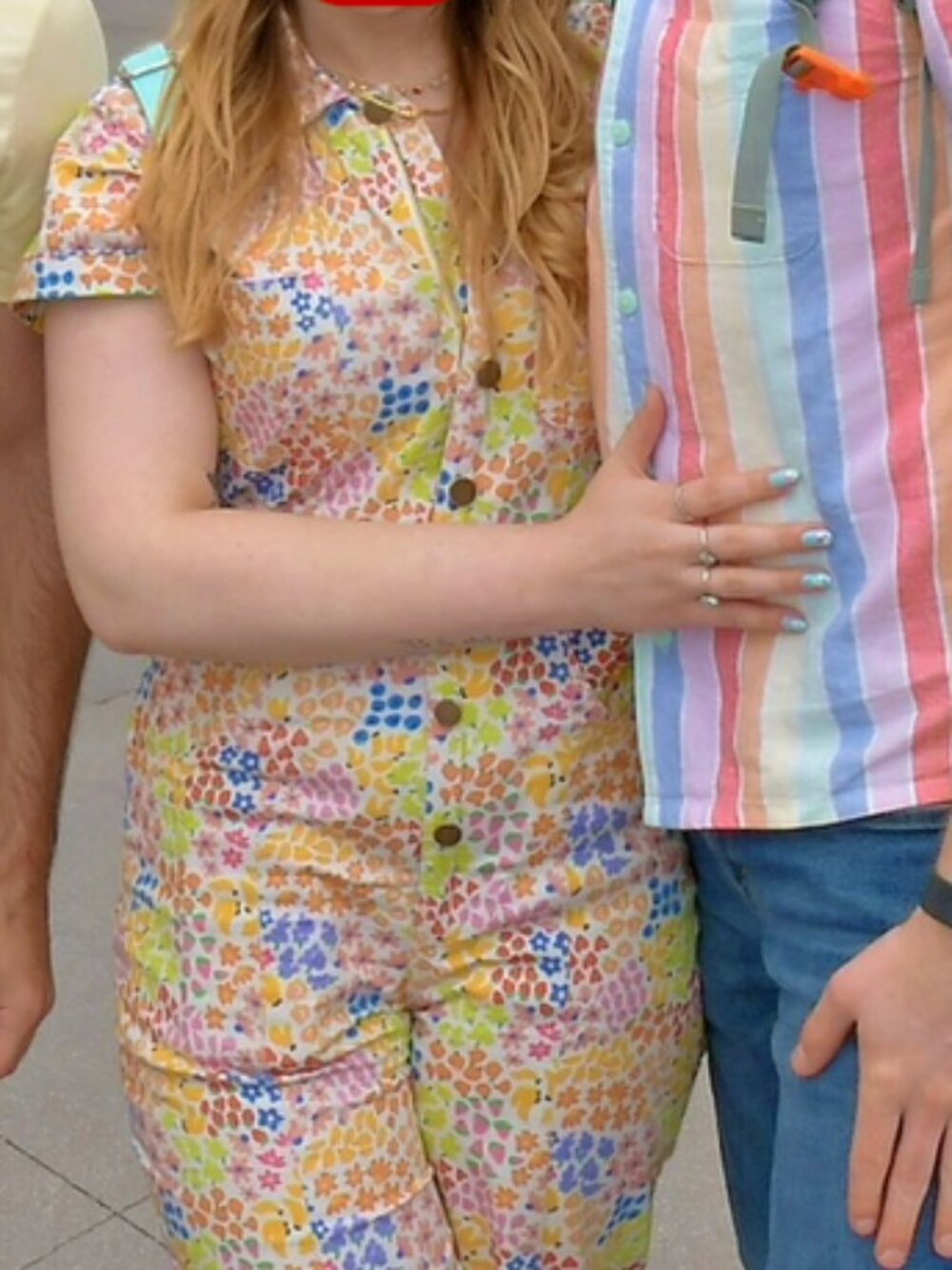 Jumpsuit floral & fruit print Mixed by Nasrin - Picture 8 of 8